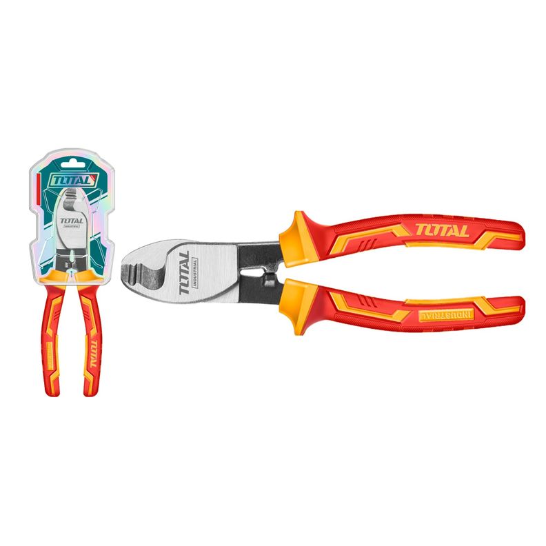 Alicate Corta Cable 6" para electricista Total Turquesa