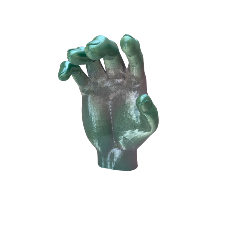 Porta papel higiénico decorativo Mano 3D-2