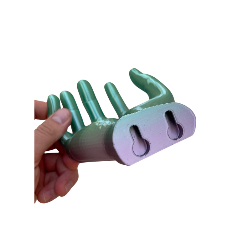 Porta papel higiénico decorativo Mano 3D-3
