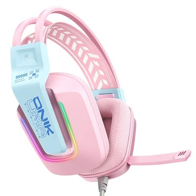 Audifonos Perifericos Gamer Onikuma X13 Rosado