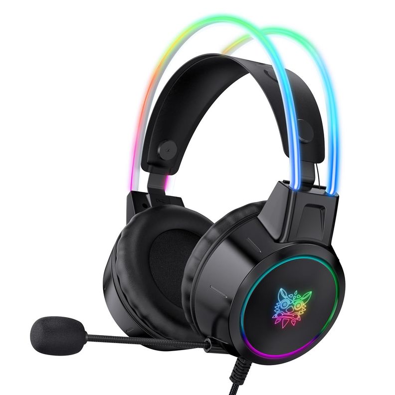 Audifonos Perifericos Gamer Onikuma X15 Pro RGB Negro