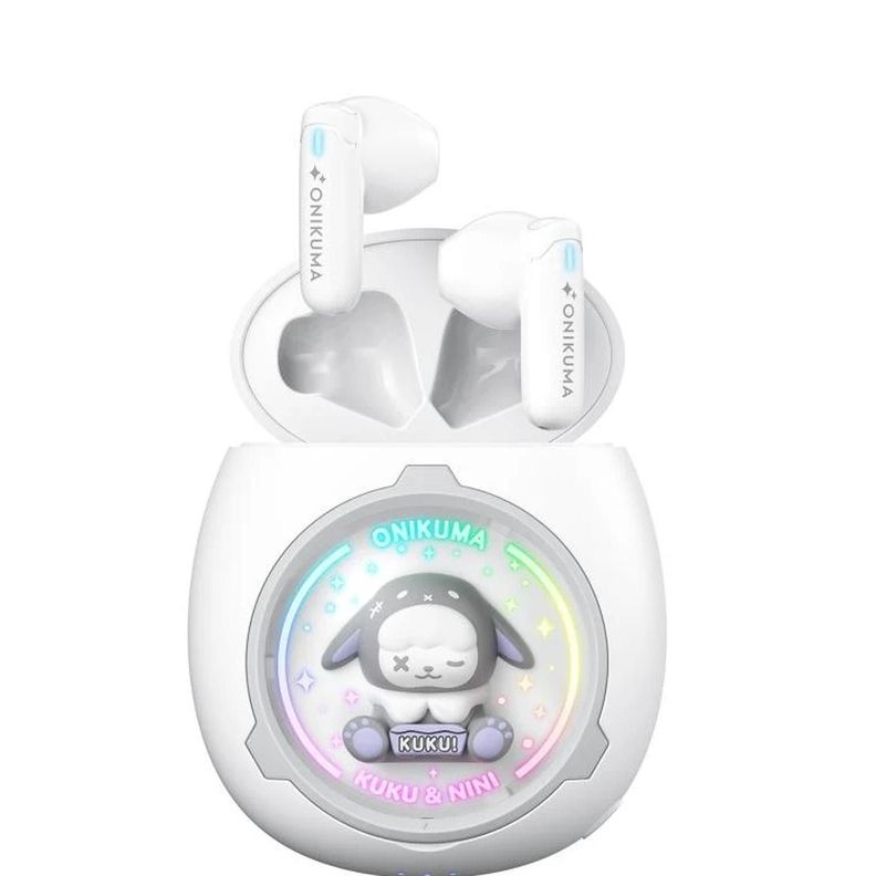 Audifonos Gamer Inalambricos Onikuma T302 Blanco