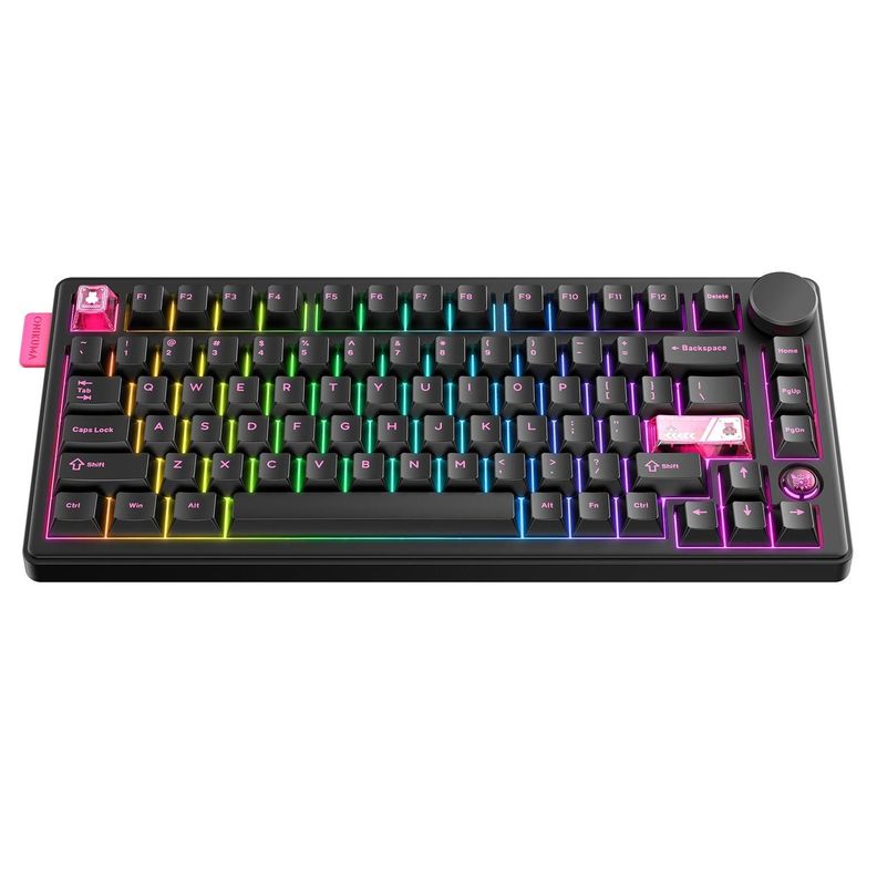 Teclado Gamer Onikuma Mecanico MT706 Trimode Negro