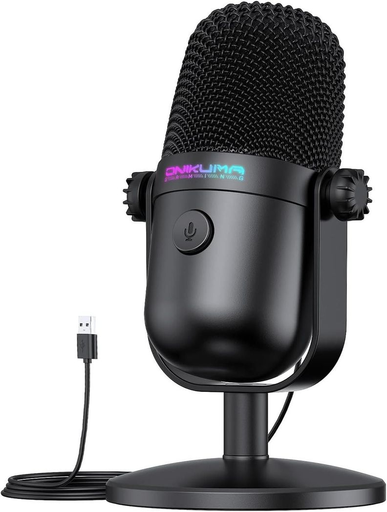 Microfono Gamer Onikuma M-830 Negro