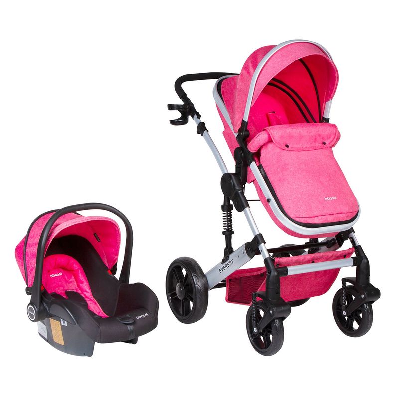 Coche Travel System Everest Pink-0