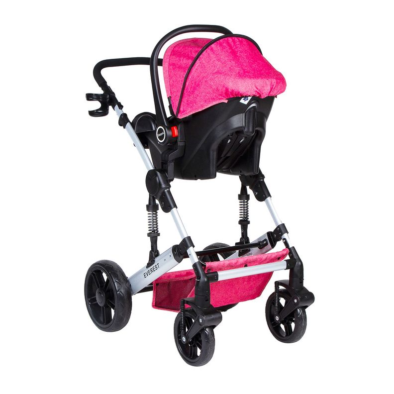 Coche Travel System Everest Pink-2