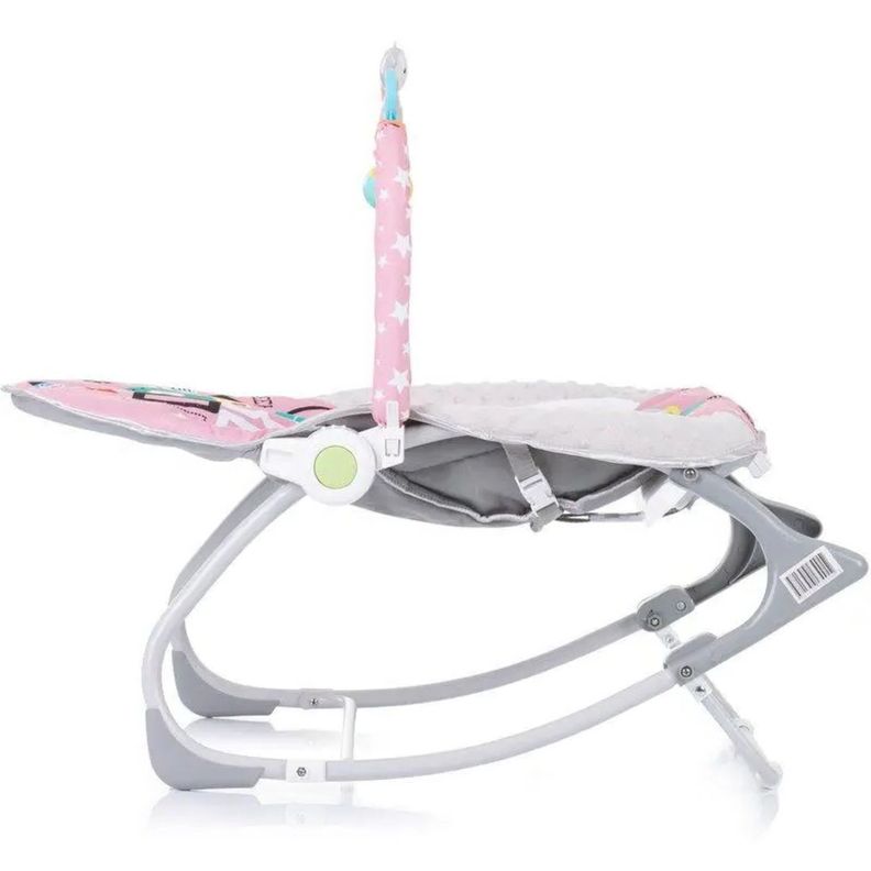 Silla Nido Mecedora Rocker Robot Pink-2