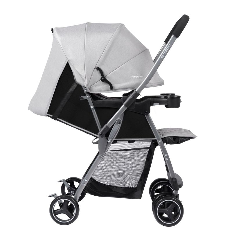 Coche Cuna Nitara Light Grey-2