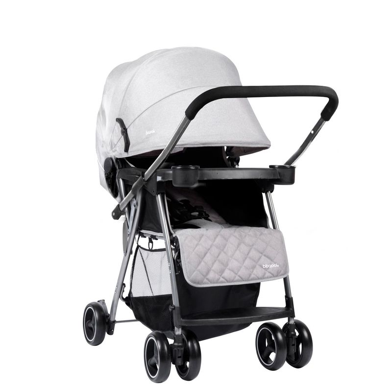 Coche Cuna Nitara Light Grey-0