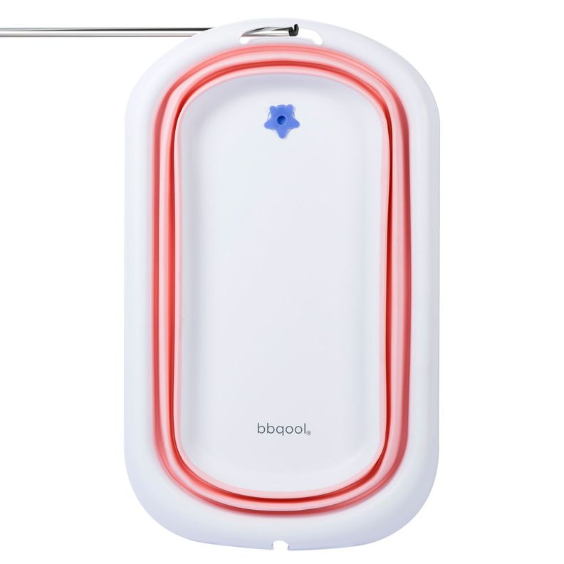 Bañera Plegable Splashy Pink + Soporte Ergonómico-6