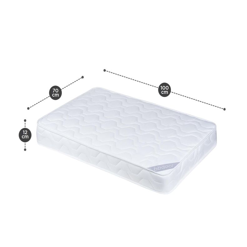 Colchón Infantil Espuma Cozy 100x70x12cm-1
