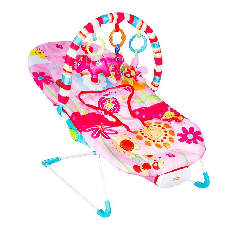 Silla Nido Bouncer Owl Pink-1