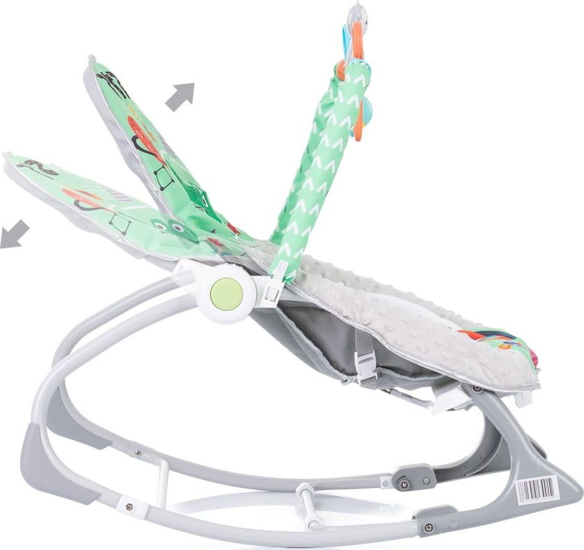 Silla Nido Mecedora Rocker Dino Green-3