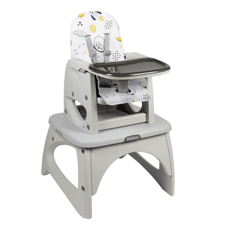 Silla de Comer Escritorio Foodzy 3-in-1 Stone-0