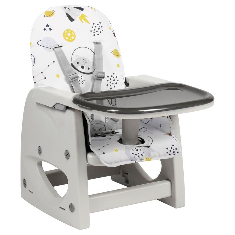 Silla de Comer Escritorio Foodzy 3-in-1 Stone-5