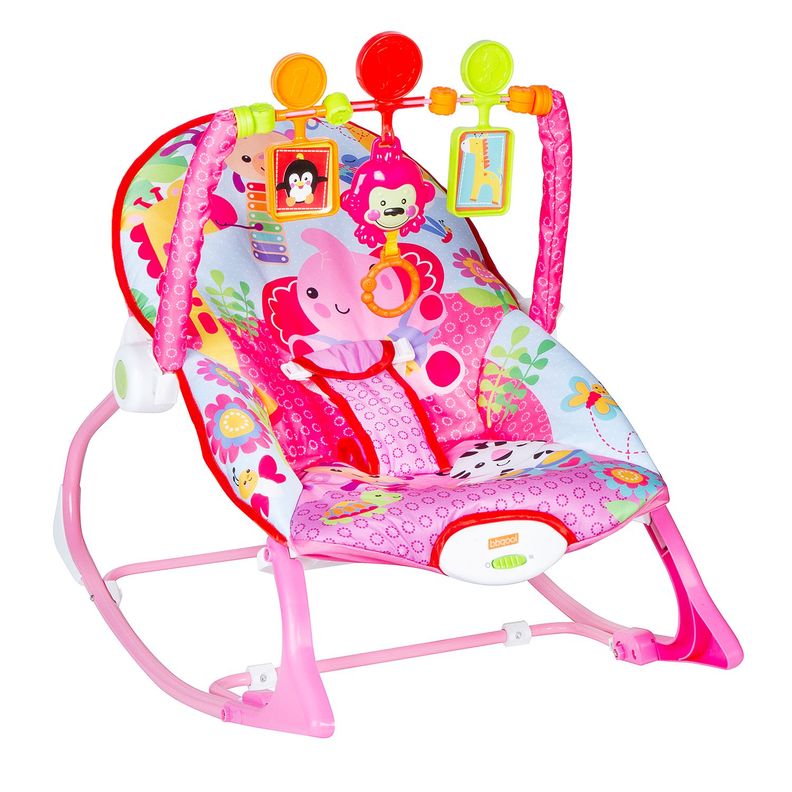 Silla Nido Mecedora Rocker Elephant Pink-0