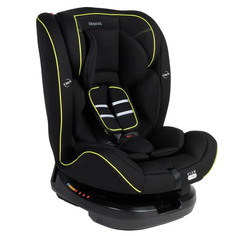 Silla de Auto Convertible Apolo 360° Lime-0