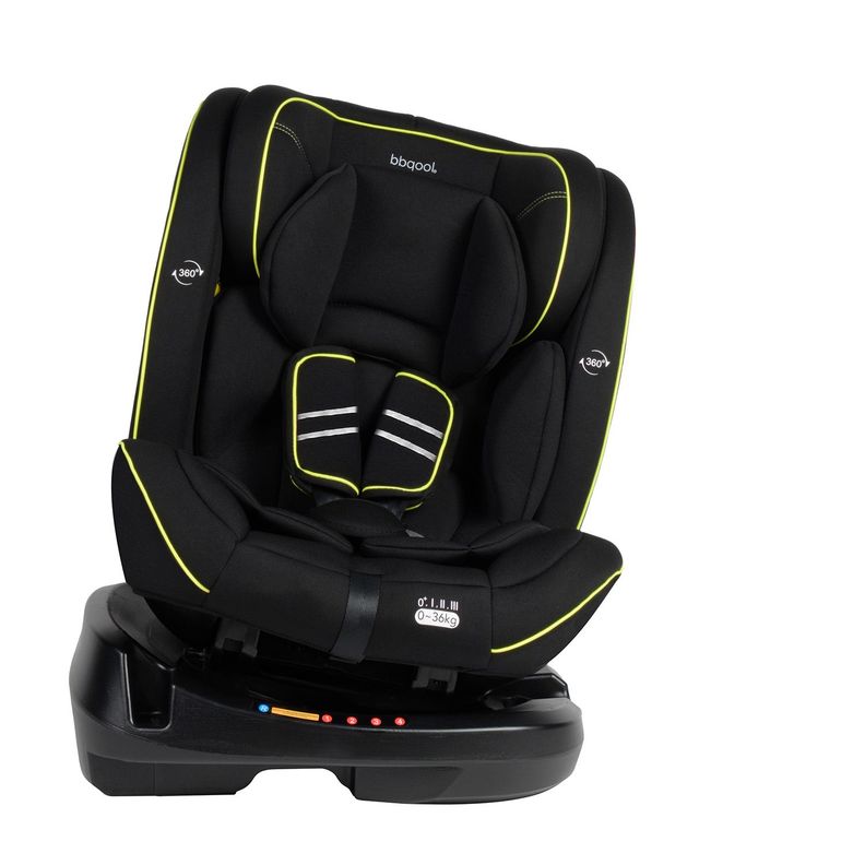 Silla de Auto Convertible Apolo 360° Lime-5