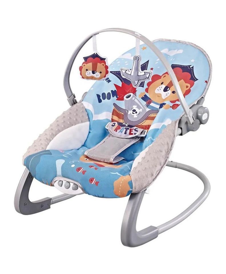 Silla Nido Bouncer Lion Blue-0