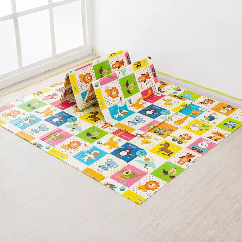 Alfombra Plegable Antigolpes Animals 200cm x 180cm-1
