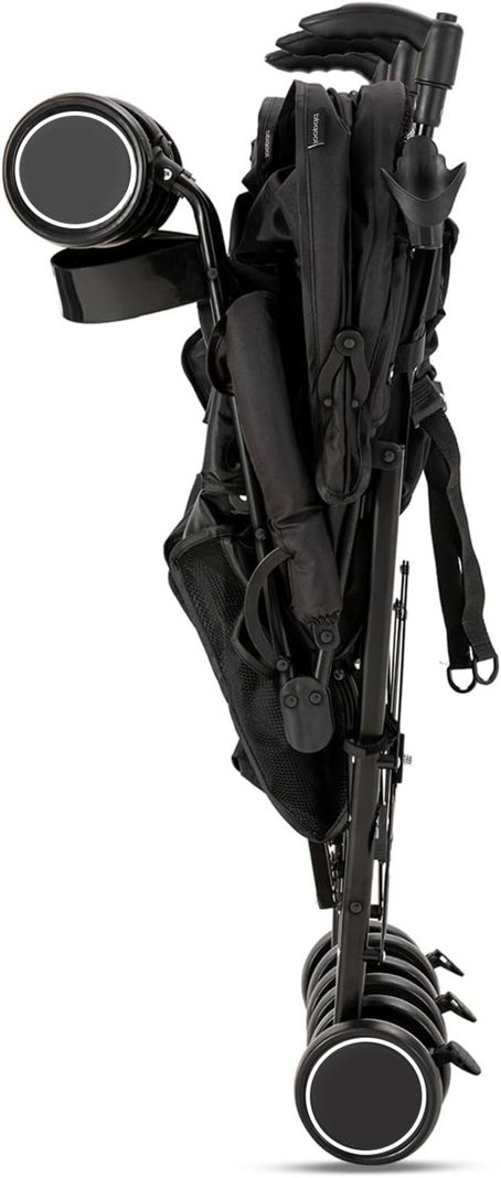 Coche Paragua Doble Twin Dark Grey-4