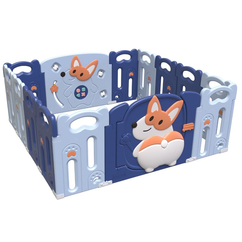 Corral Didáctico de Juegos Corgi Blue-0