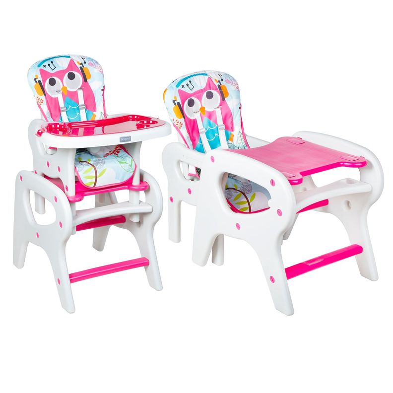 Silla De Comer Escritorio Eat&Fun Pink-4