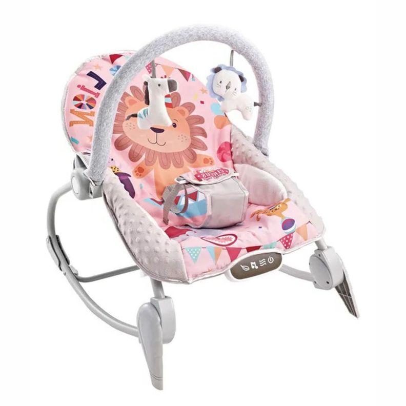 Silla Nido Mecedora Rocker Lion Pink-0