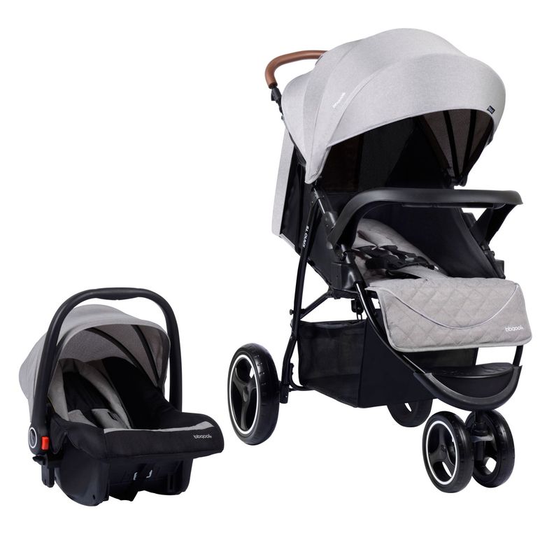 Coche Travel System Kano Light Grey-0