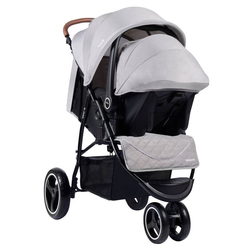 Coche Travel System Kano Light Grey-1