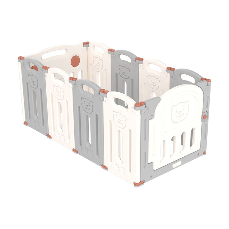 Corral Didáctico de Juegos Plegable Teddy Grey-3