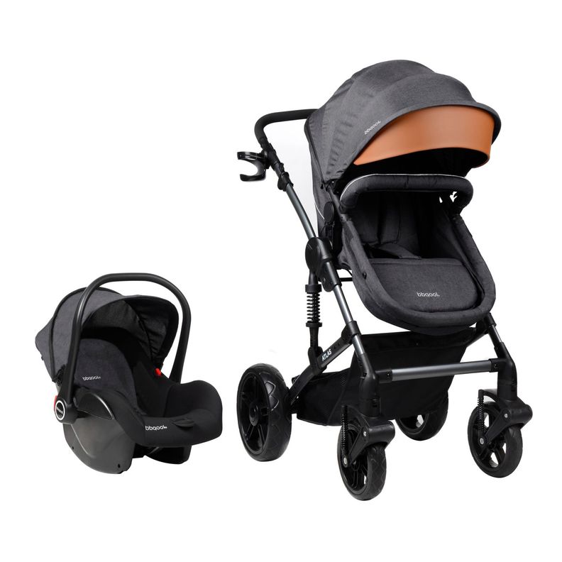 Coche Travel System Atlas Grey-1