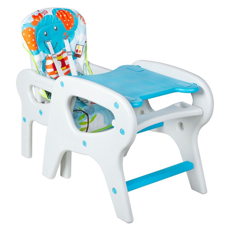 Silla De Comer Escritorio Eat&Fun Blue-1