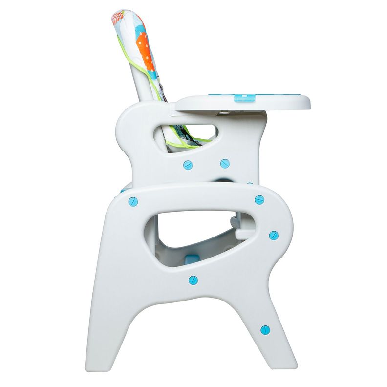 Silla De Comer Escritorio Eat&Fun Blue-2