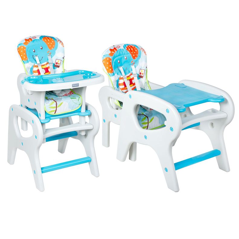 Silla De Comer Escritorio Eat&Fun Blue-4