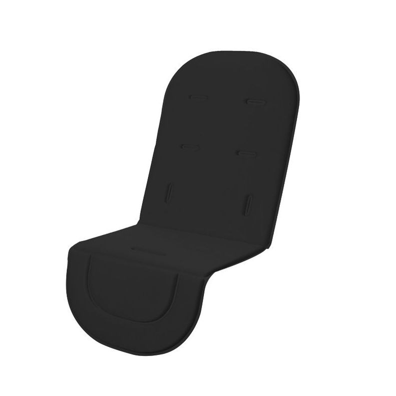 Acolchado Universal Asientos Negro Recien Nacido