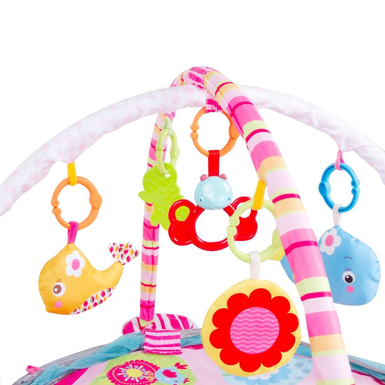 Gimnasio Corral Pelotas Zoo Pink-2