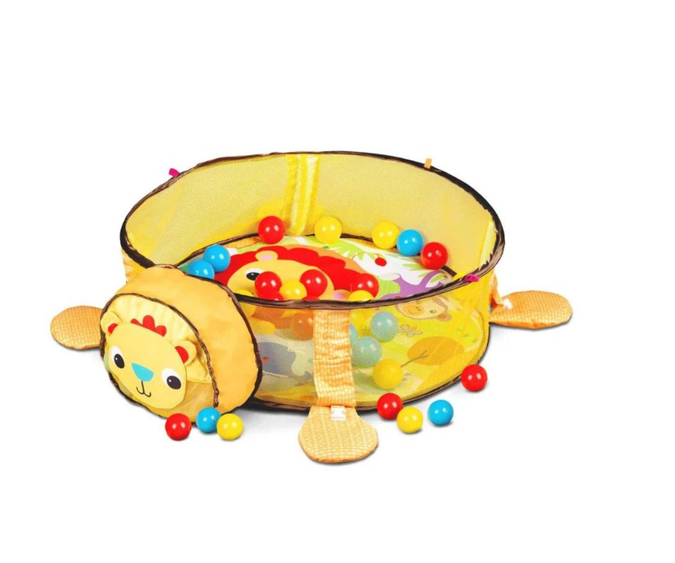 Gimnasio Corral Pelotas Zoo Yellow-3