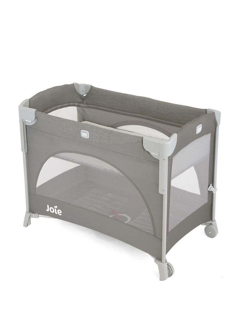 Cuna Playard Colecho Kubbie Sleep Foggy Gray Gris Recien Nacido