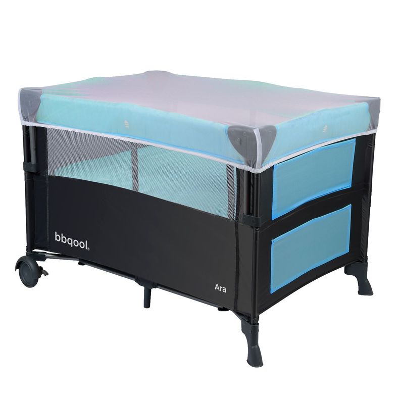 Cuna Playard Colecho Ara Blue-2