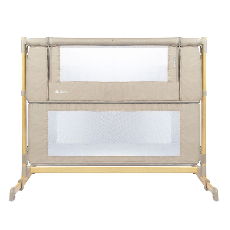 Cuna Colecho Aura Beige + Colchón-6