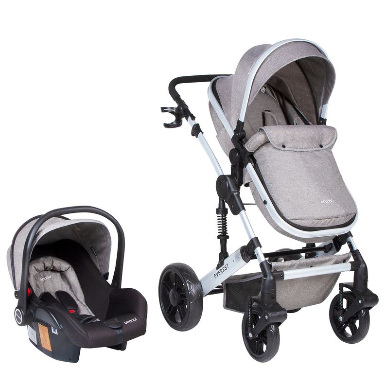 Coche Travel System Everest Grey-0