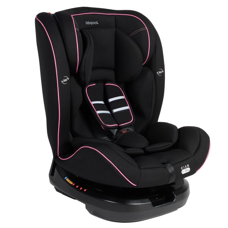 Silla de Auto Convertible Apolo 360° Pink-0