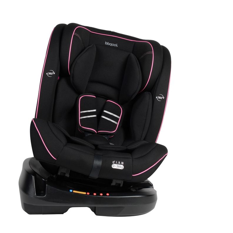 Silla de Auto Convertible Apolo 360° Pink-5