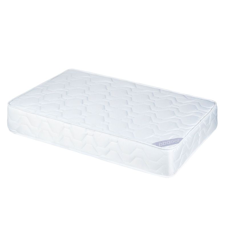 Colchon Infantil Resorte Cozy 130x70x15cm Blanco 12 meses