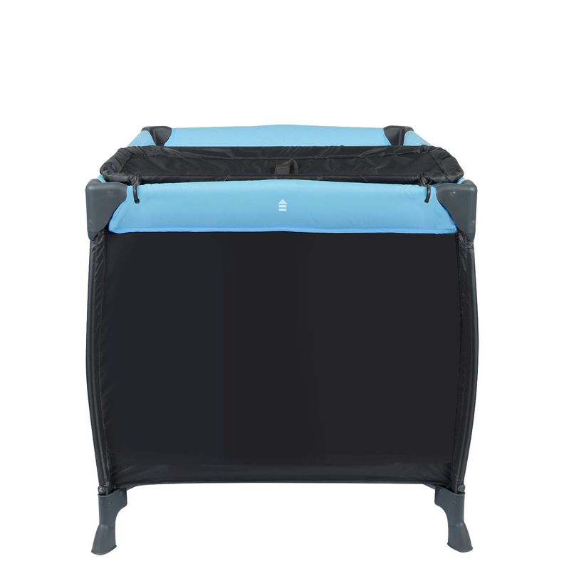 Cuna Playard Lyra Blue + Colchón de Viaje Plegable-4