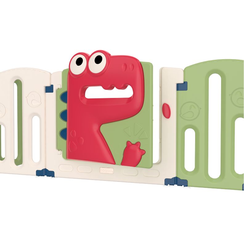 Corral Didáctico de Juegos Dinosaur Green-3
