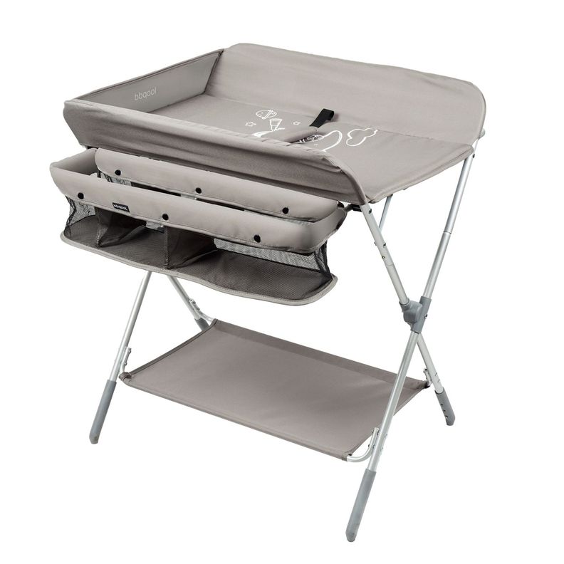 Mudador Plegable Nappytime Grey-0