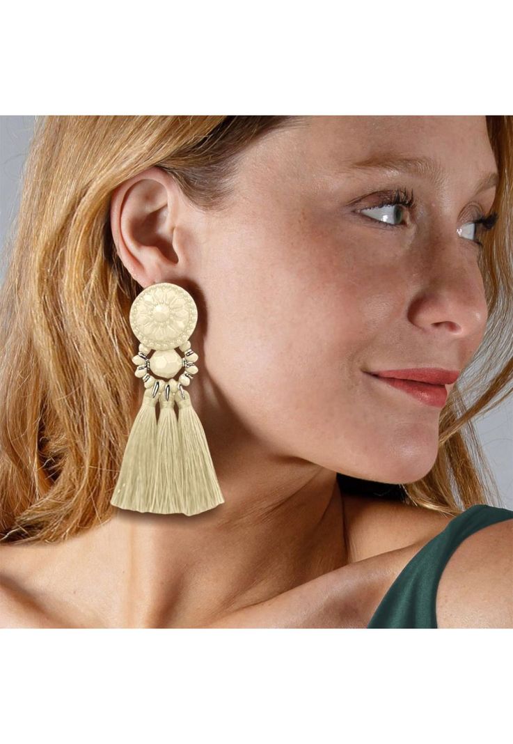 Aros Amazonas Beige Fleco Maria Paskaro