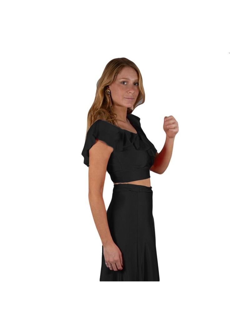 Peto Marken Negro Lycra Dupont Vuelo Grande Maria Paskaro-1